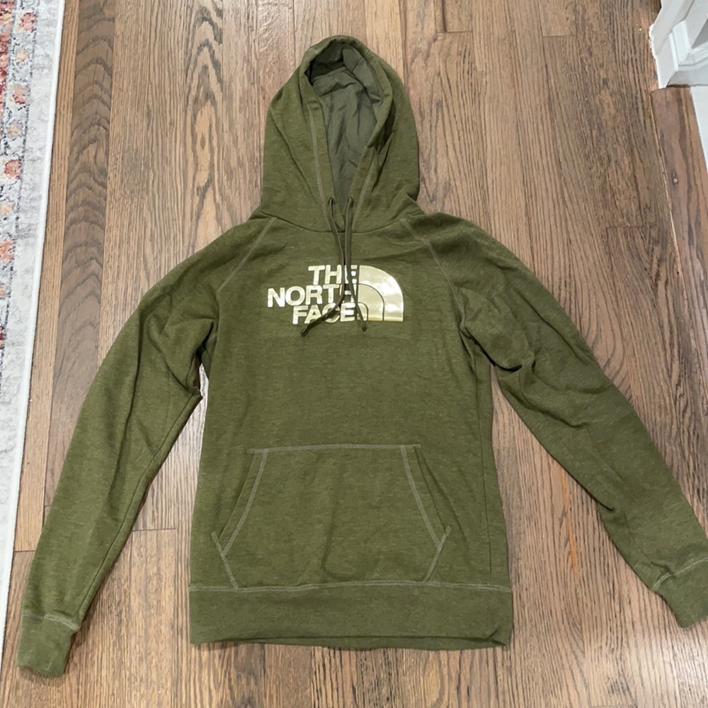 Army Green Northface Hoodie